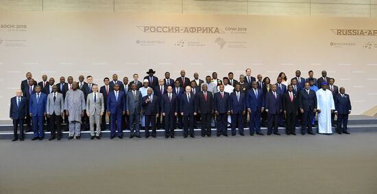 Russia Putin African Leaders