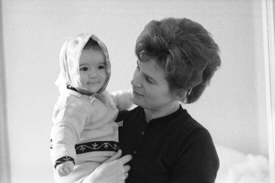Soviet pilot and cosmonaut Valentina Tereshkova