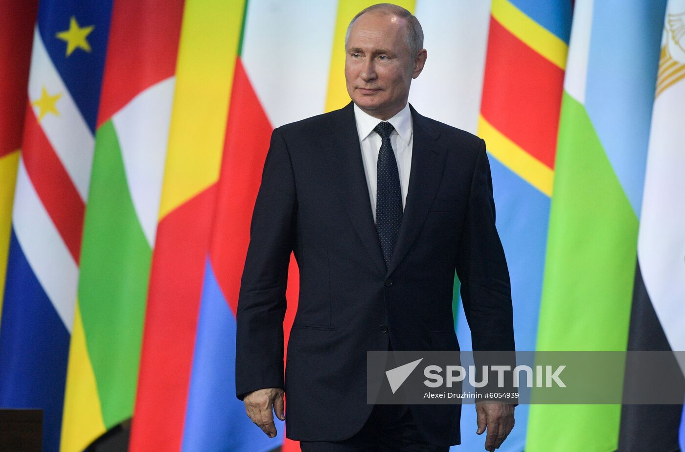 Russia Putin African Leaders