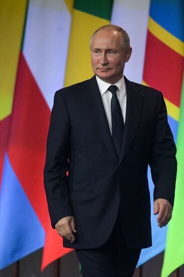 Russia Putin African Leaders