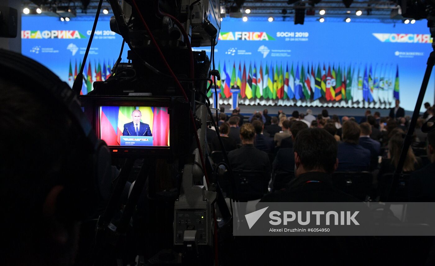 Russia Putin African Leaders