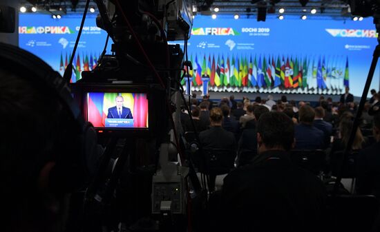 Russia Putin African Leaders