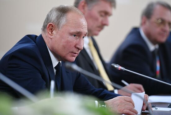 Russia Putin African Leaders