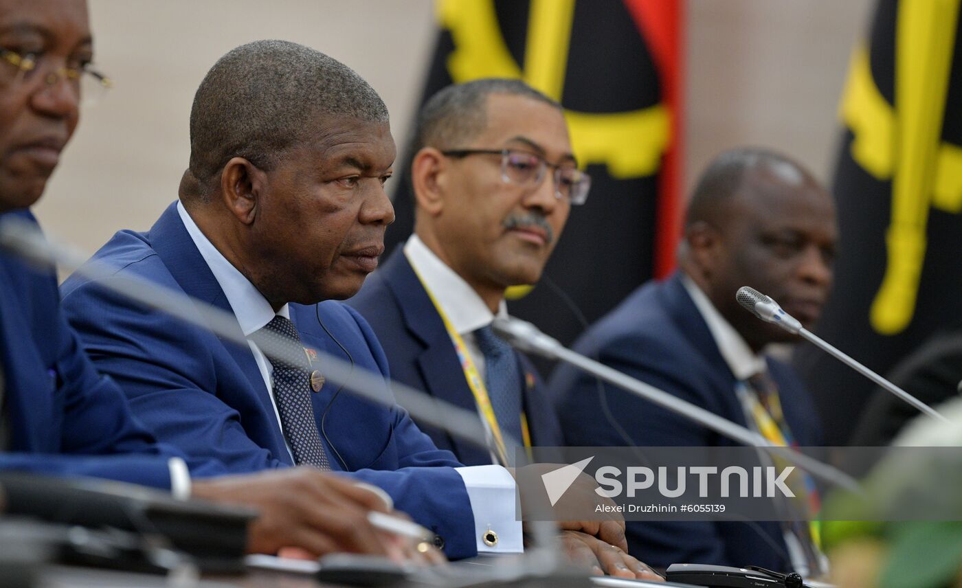 Russia Putin African Leaders