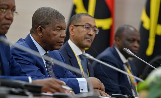 Russia Putin African Leaders