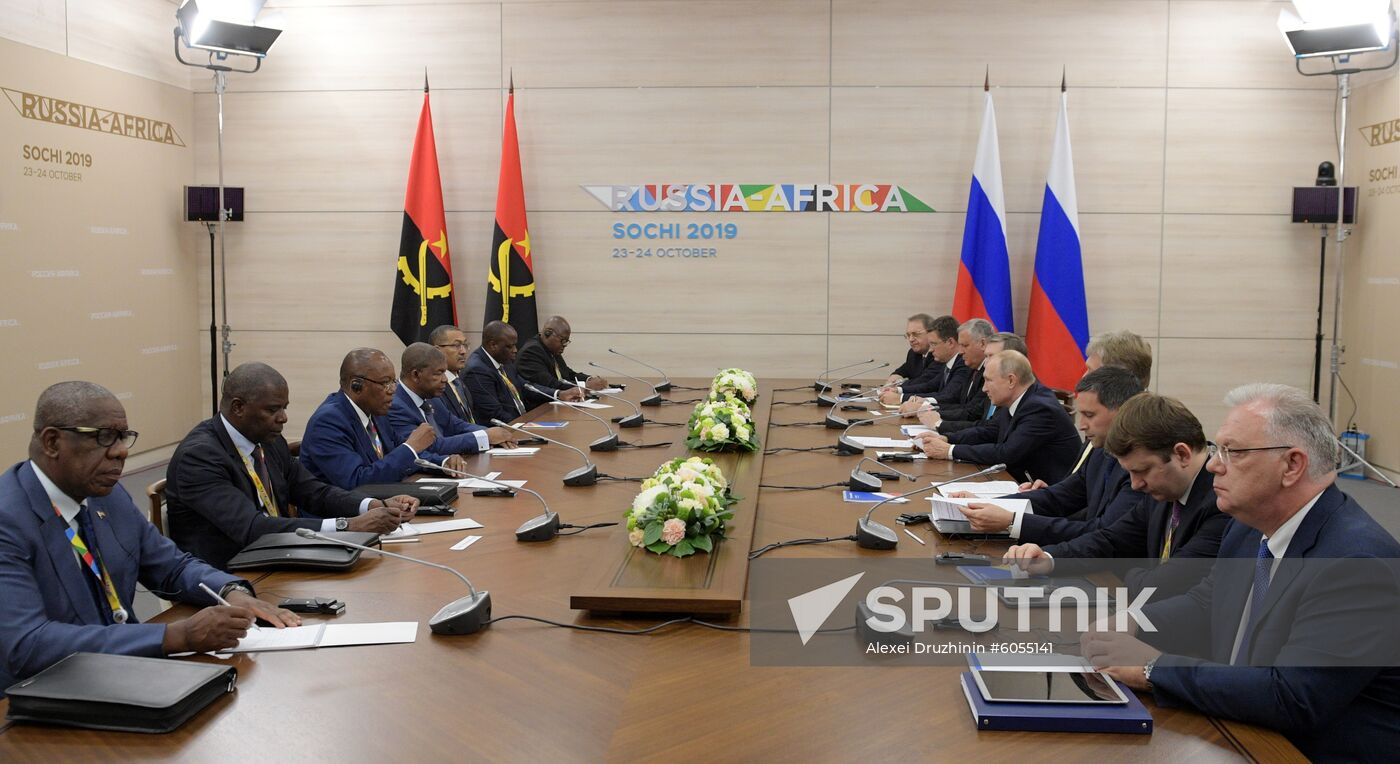 Russia Putin African Leaders