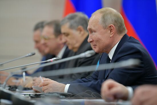 Russia Putin African Leaders