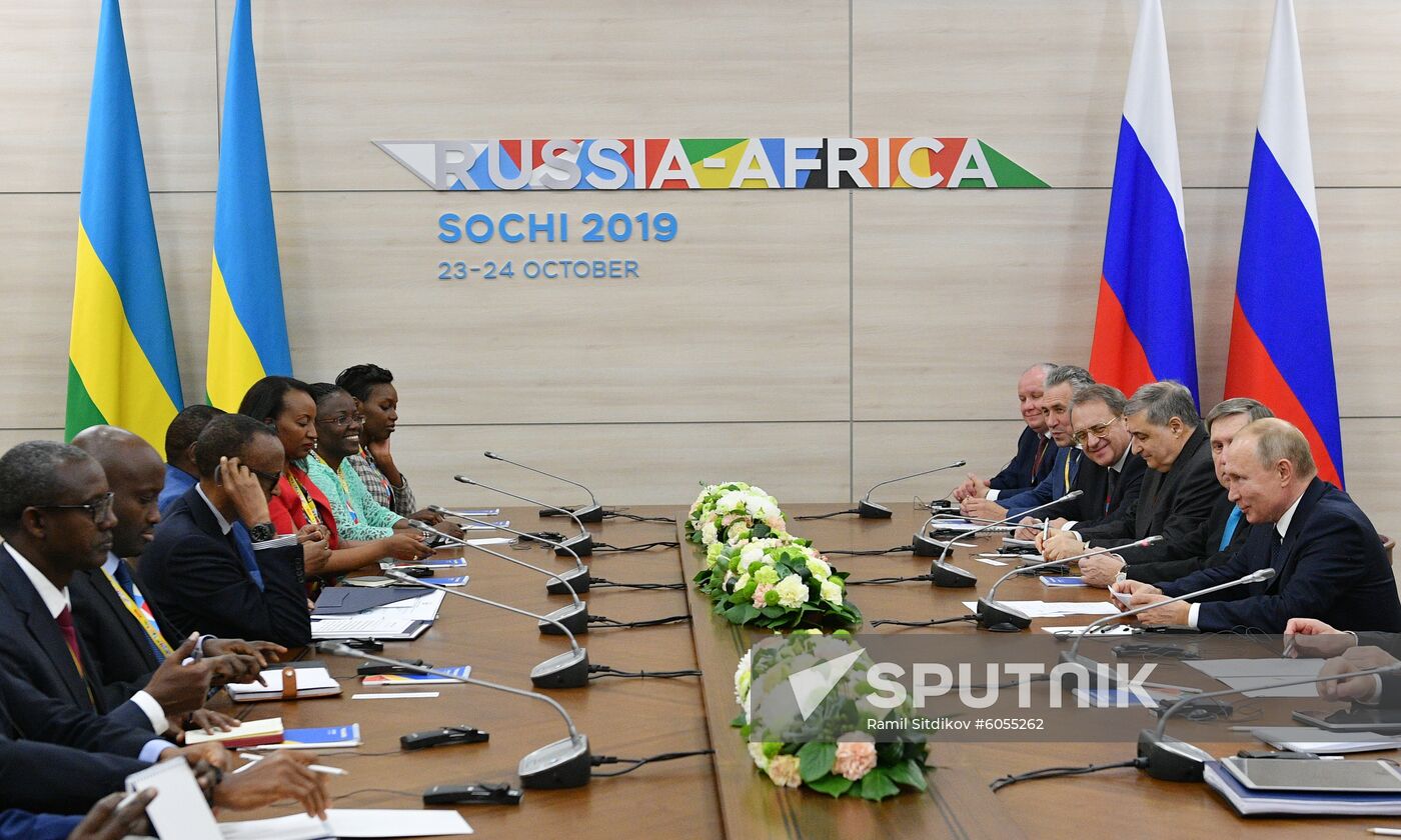 Russia Putin African Leaders