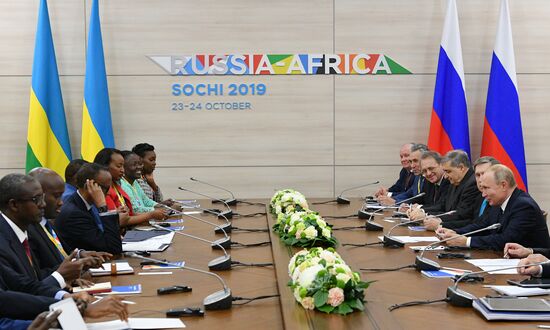 Russia Putin African Leaders