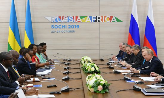 Russia Putin African Leaders