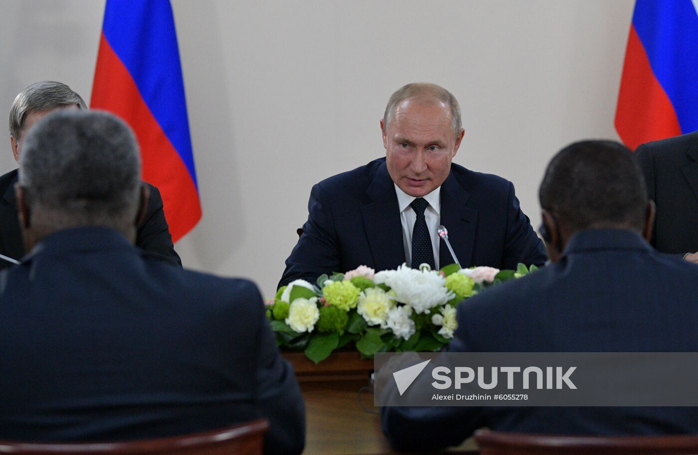 Russia Putin African Leaders