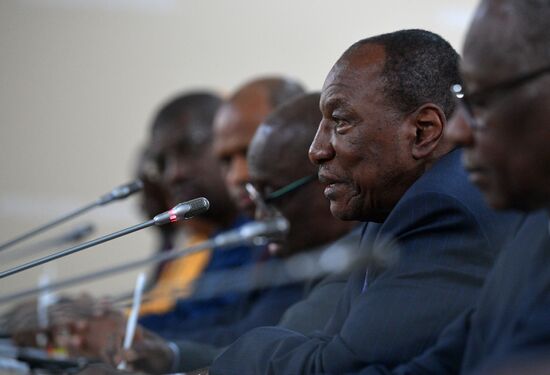 Russia Putin African Leaders
