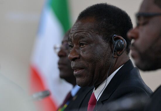 Russia Putin African Leaders