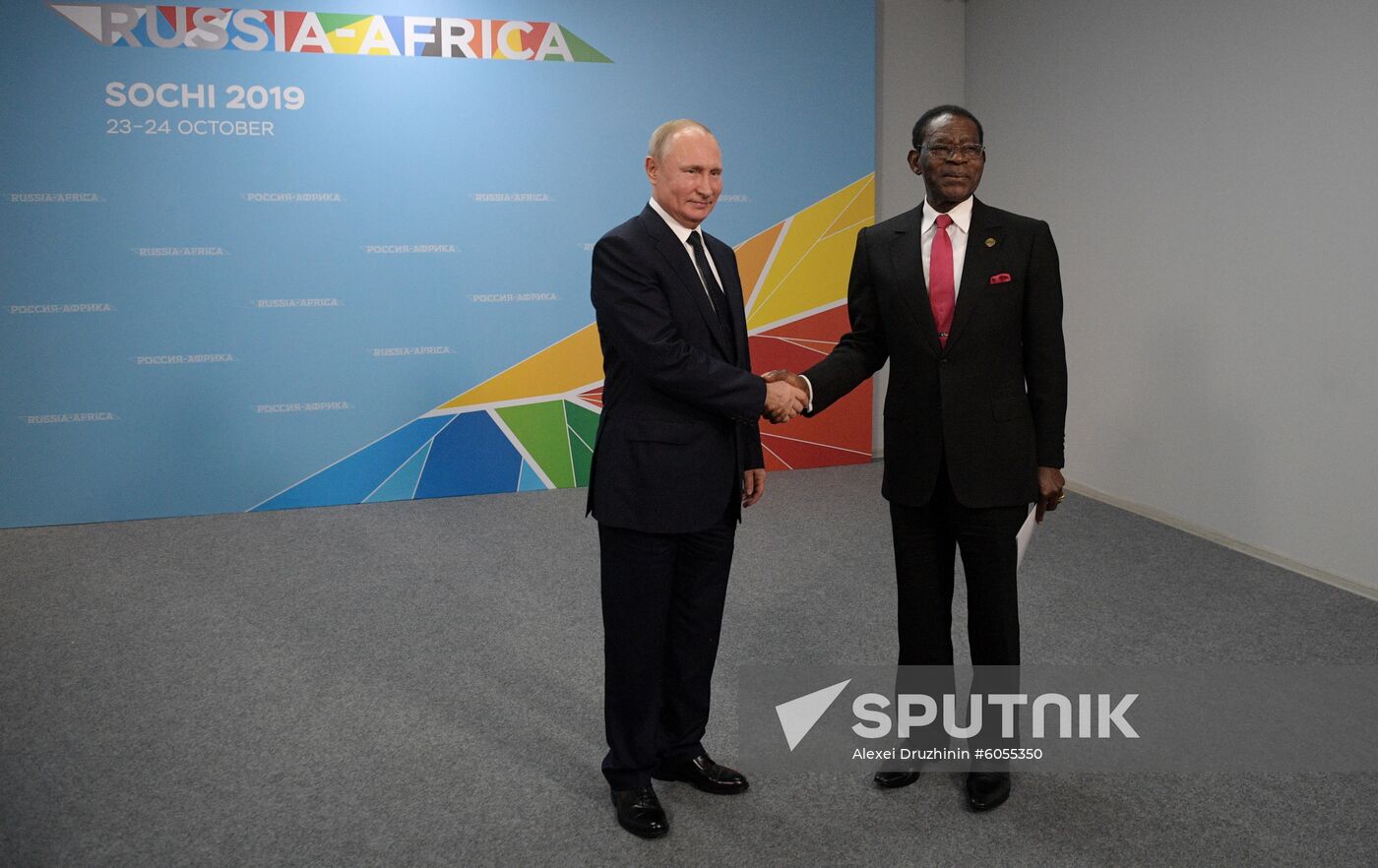 Russia Putin African Leaders