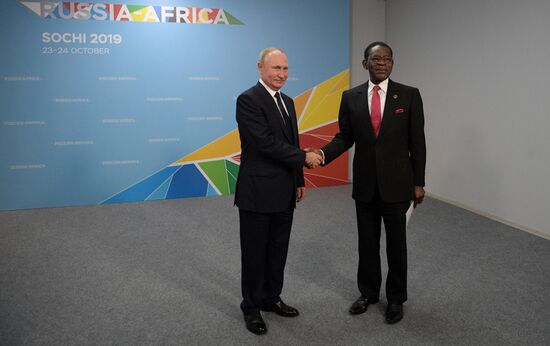 Russia Putin African Leaders