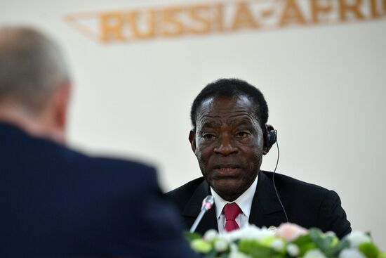 Russia Putin African Leaders