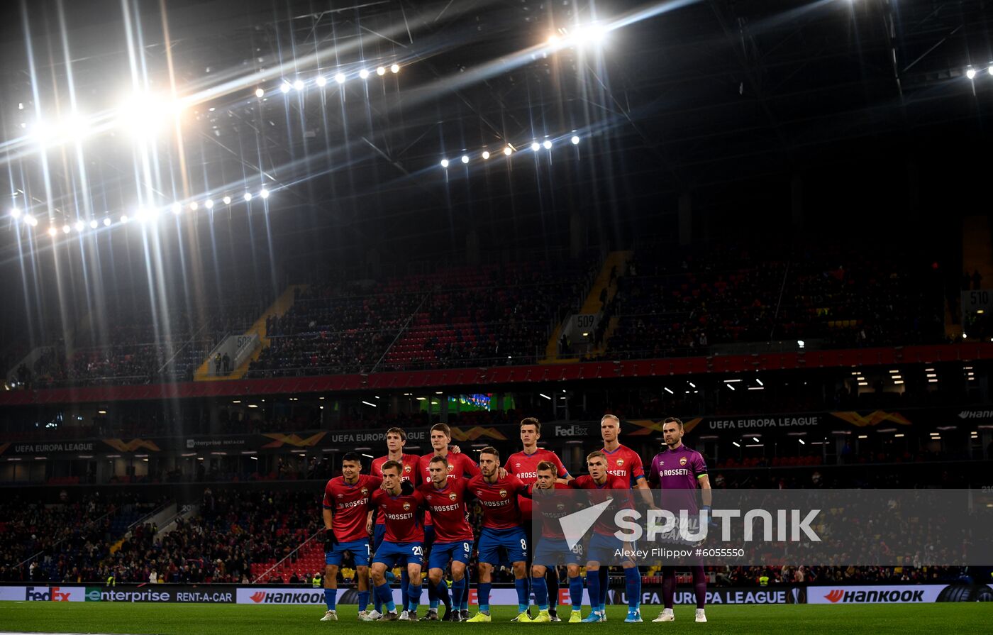 Russia Europa League CSKA - Ferencvaros