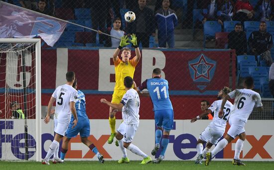 Turkey Soccer Europa League Trabzonspor - Krasnodar