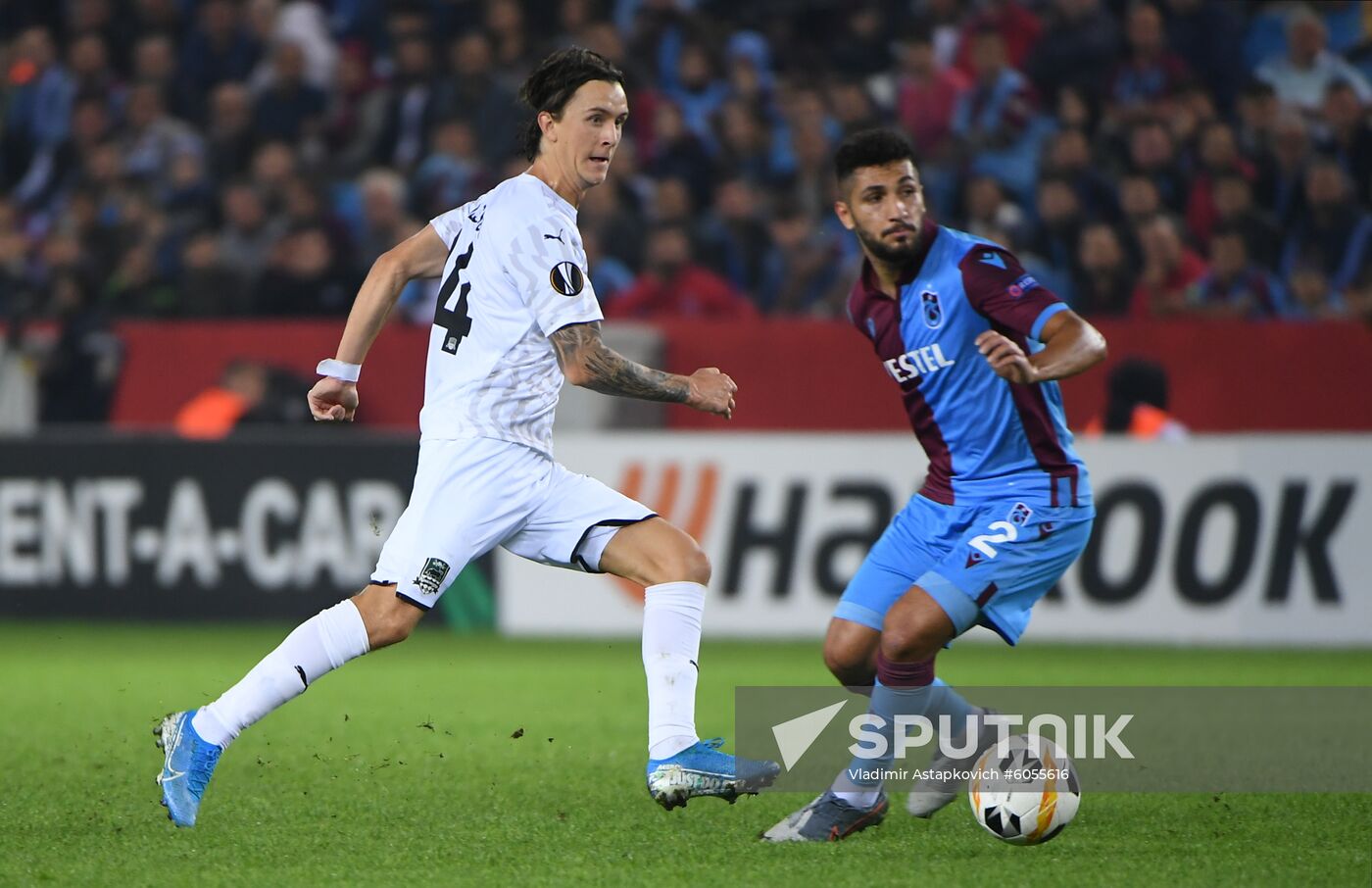 Turkey Soccer Europa League Trabzonspor - Krasnodar