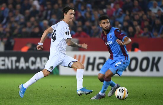 Turkey Soccer Europa League Trabzonspor - Krasnodar