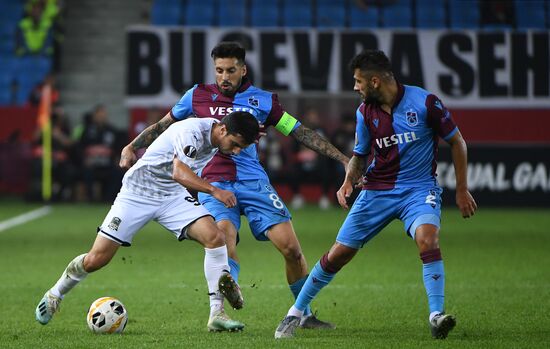 Turkey Soccer Europa League Trabzonspor - Krasnodar