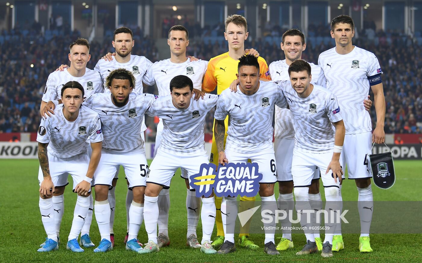 Turkey Soccer Europa League Trabzonspor - Krasnodar