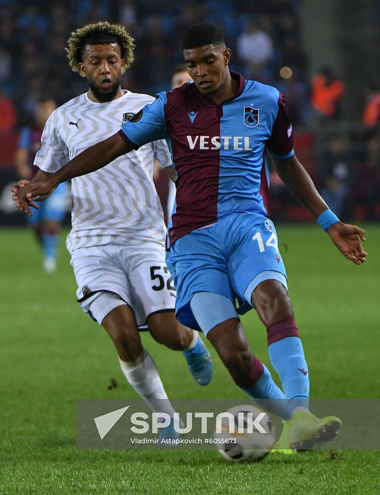 Turkey Soccer Europa League Trabzonspor - Krasnodar