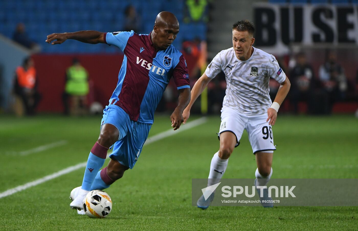 Turkey Soccer Europa League Trabzonspor - Krasnodar