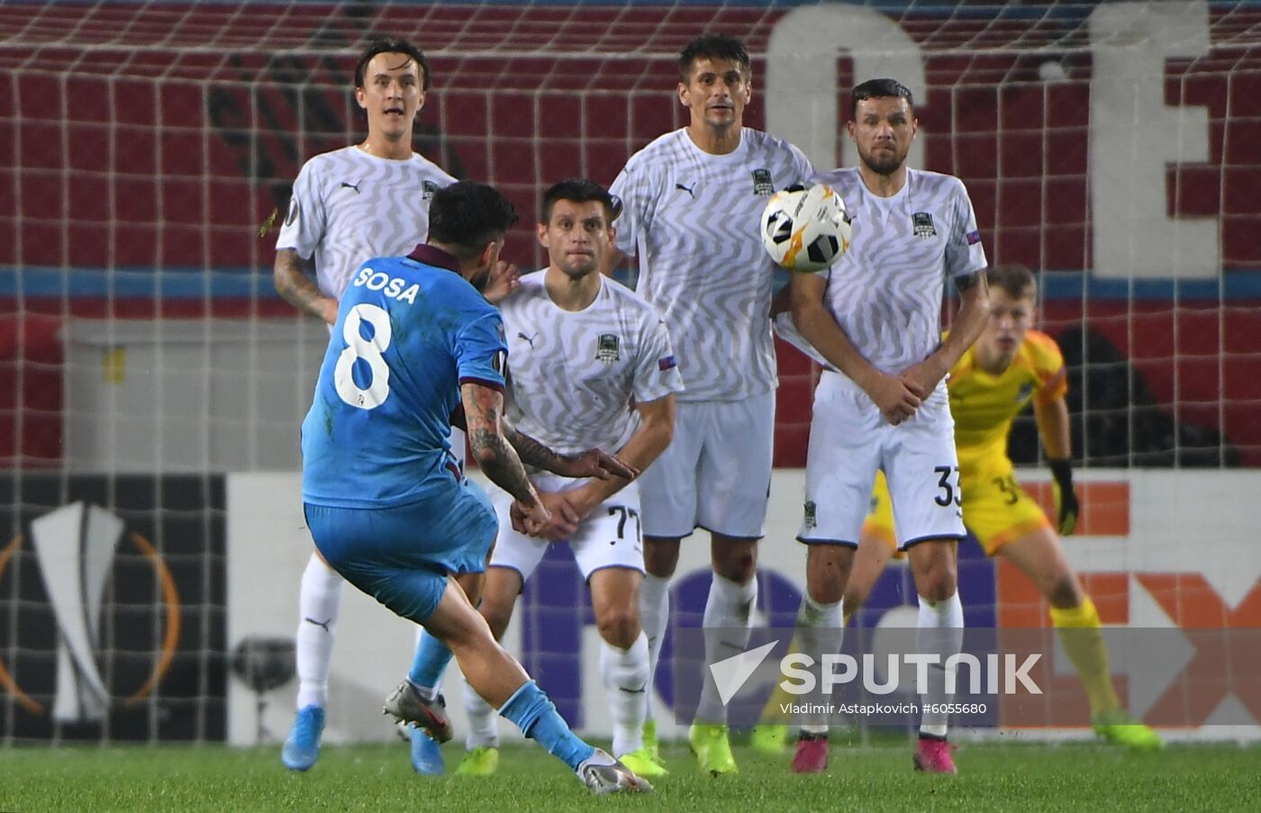 Turkey Soccer Europa League Trabzonspor - Krasnodar