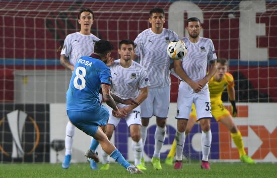 Turkey Soccer Europa League Trabzonspor - Krasnodar