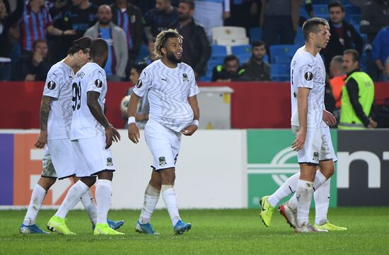 Turkey Soccer Europa League Trabzonspor - Krasnodar