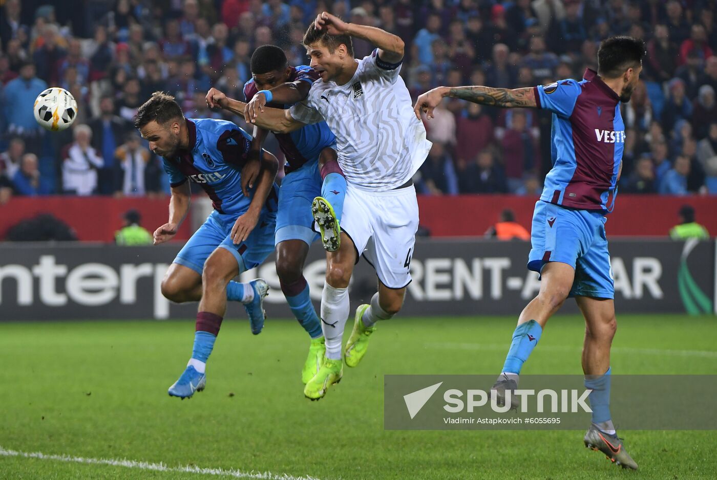 Turkey Soccer Europa League Trabzonspor - Krasnodar