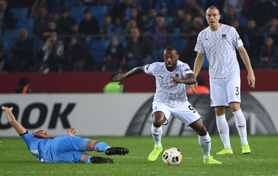 Turkey Soccer Europa League Trabzonspor - Krasnodar