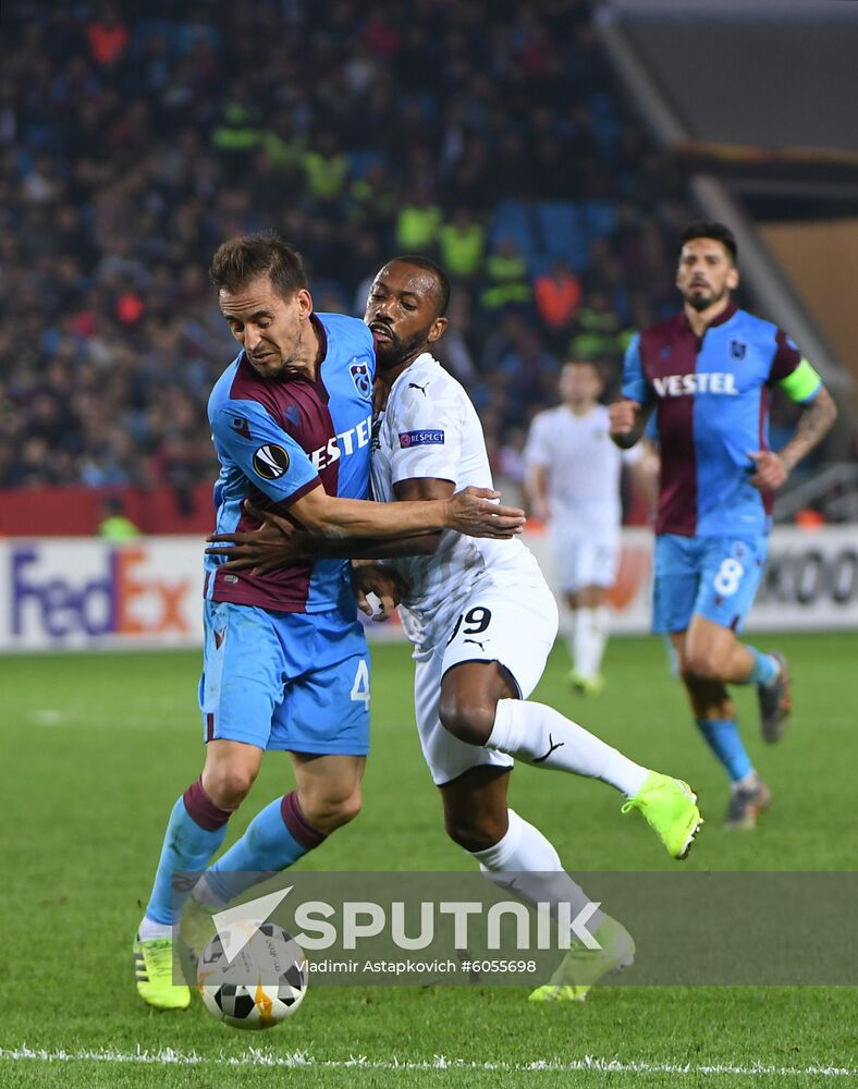 Turkey Soccer Europa League Trabzonspor - Krasnodar