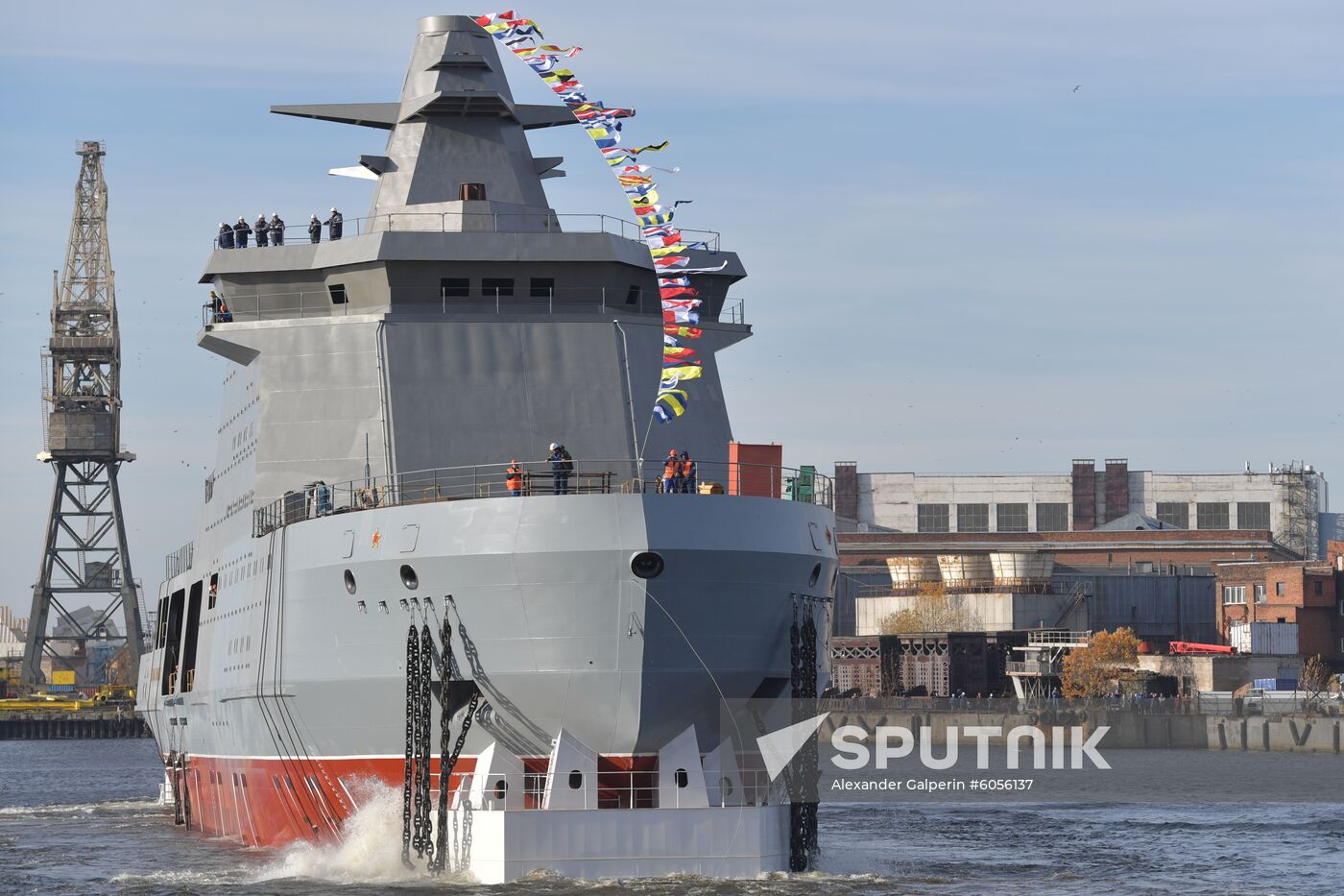 Russia Icebreaking Patrol Ship