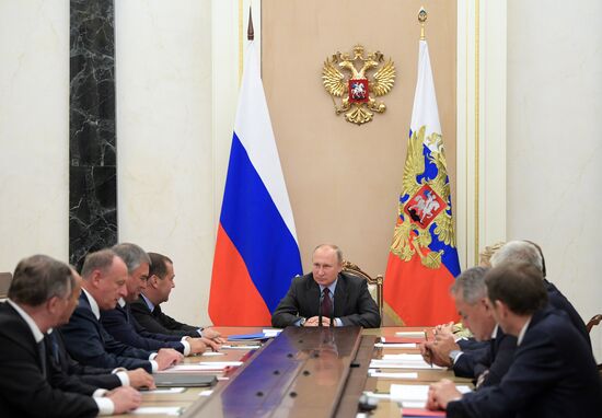 Russia Putin Security Council