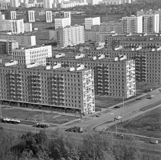 Khimki-Khovrino newly constructed residential district