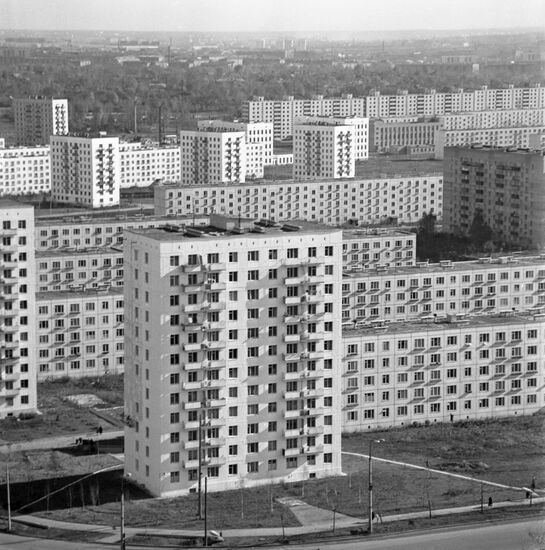 Khimki-Khovrino newly constructed residential district