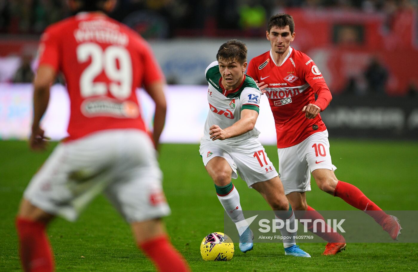 Russia Soccer Premier-League Lokomotiv - Spartak