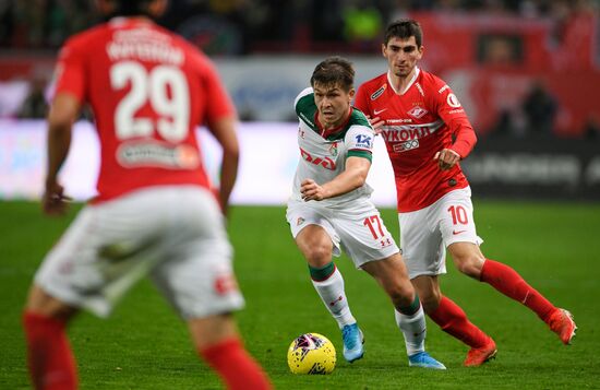 Russia Soccer Premier-League Lokomotiv - Spartak 