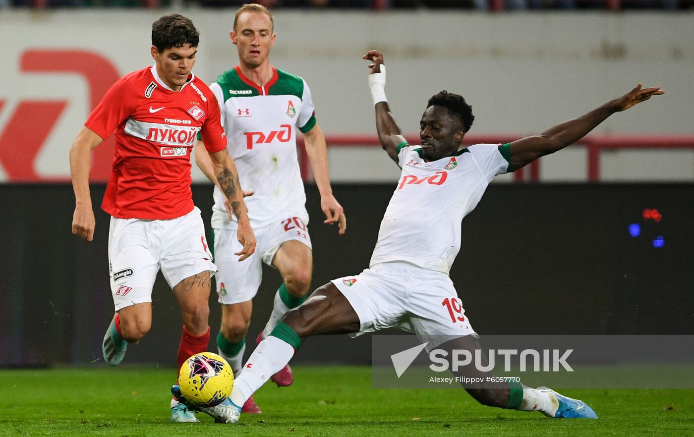 Russia Soccer Premier-League Lokomotiv - Spartak 