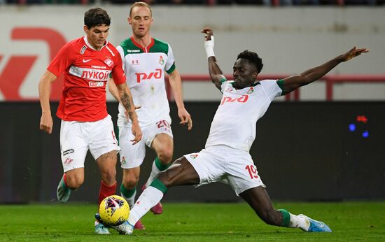 Russia Soccer Premier-League Lokomotiv - Spartak 