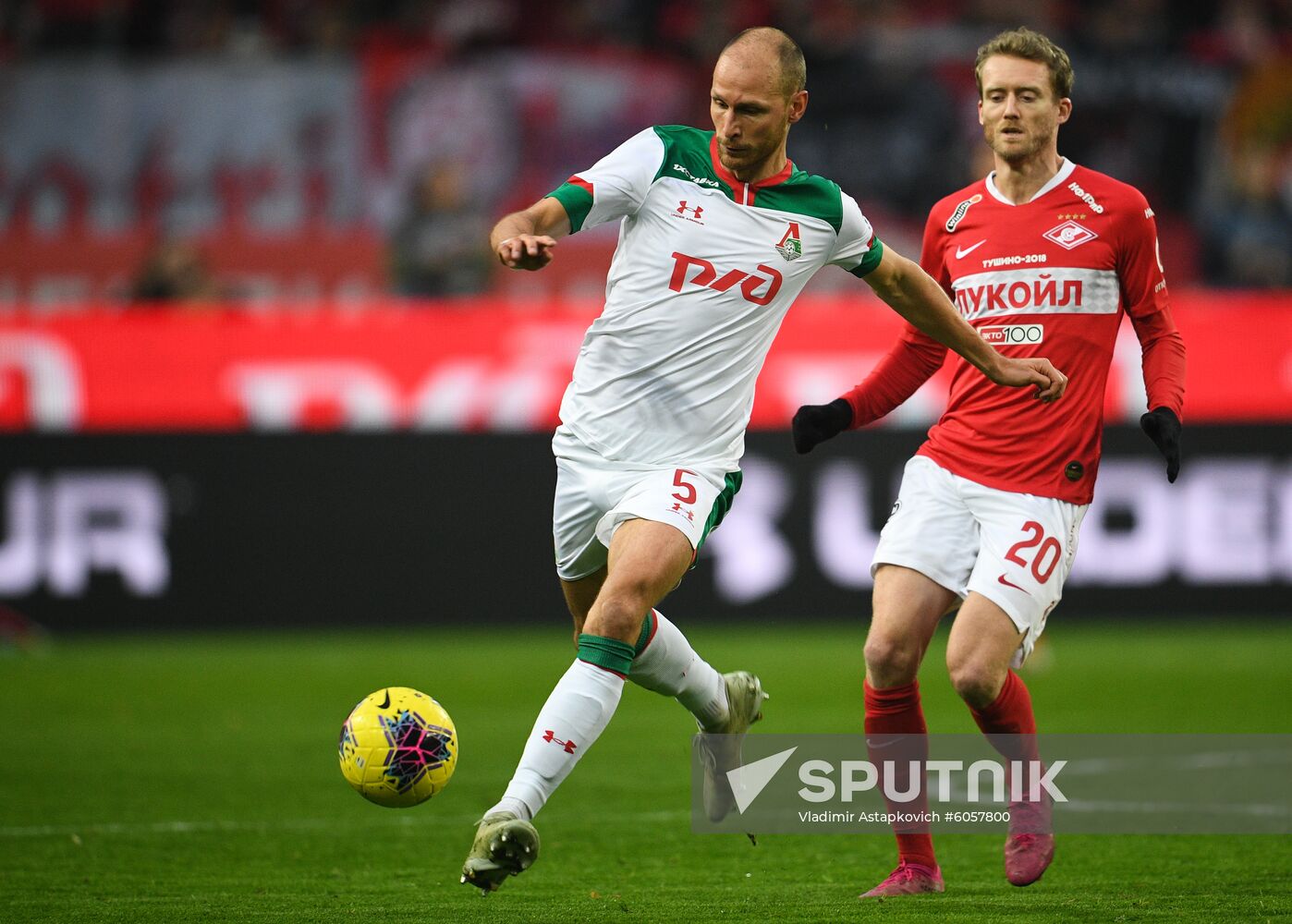 Russia Soccer Premier-League Lokomotiv - Spartak 