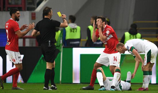 Russia Soccer Premier-League Lokomotiv - Spartak 