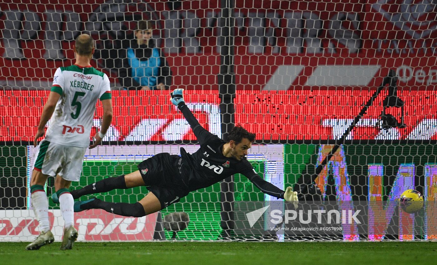 Russia Soccer Premier-League Lokomotiv - Spartak