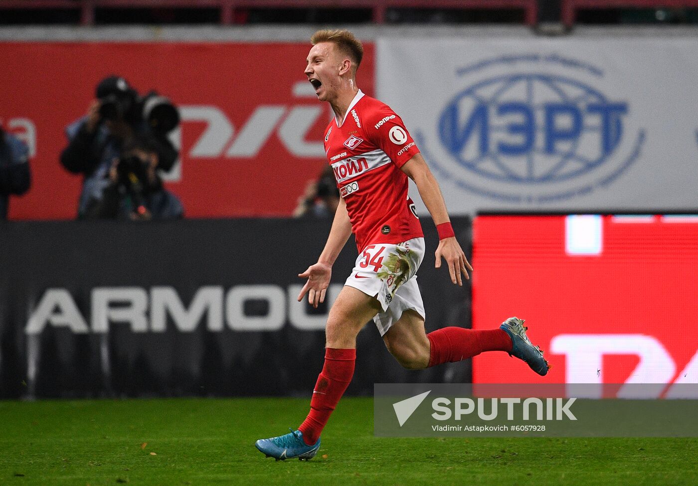 Russia Soccer Premier-League Lokomotiv - Spartak