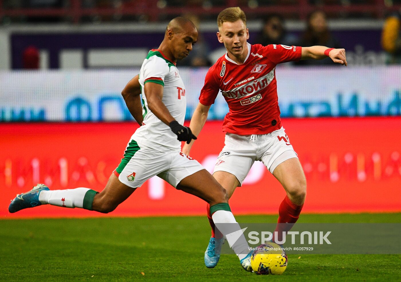 Russia Soccer Premier-League Lokomotiv - Spartak