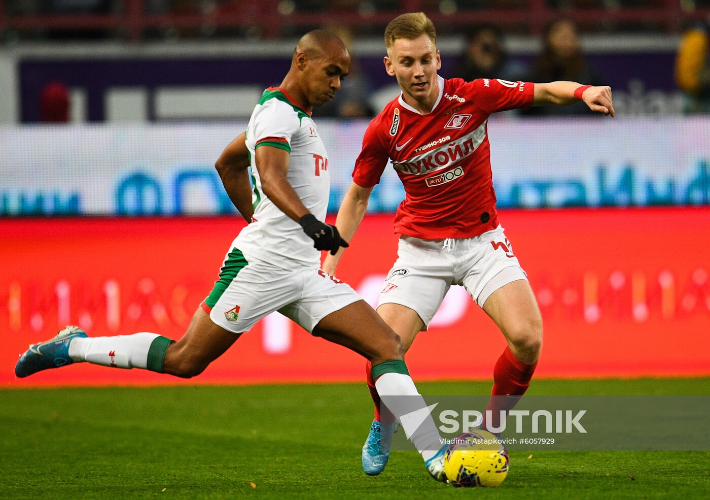 Russia Soccer Premier-League Lokomotiv - Spartak 