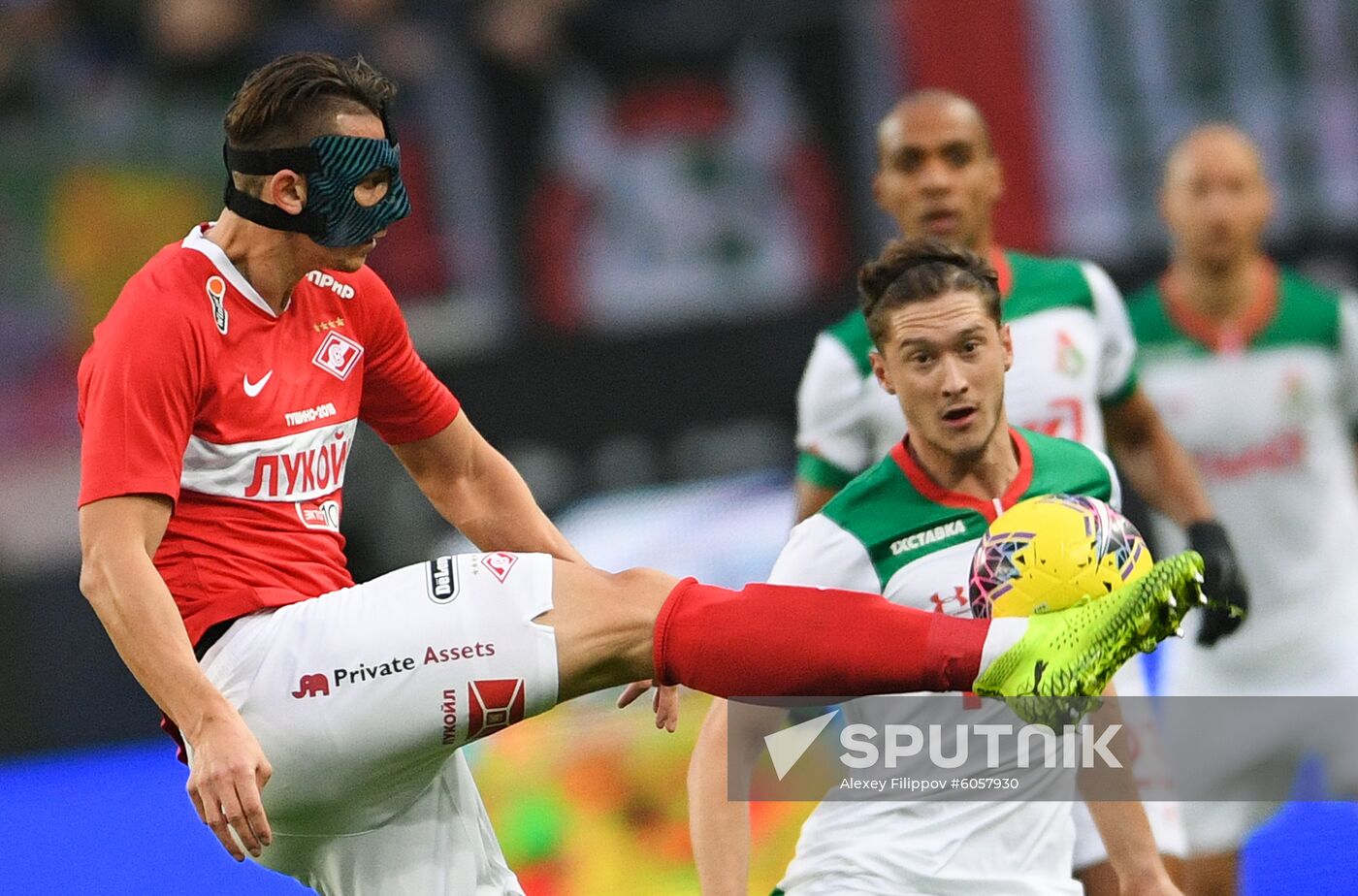 Russia Soccer Premier-League Lokomotiv - Spartak 