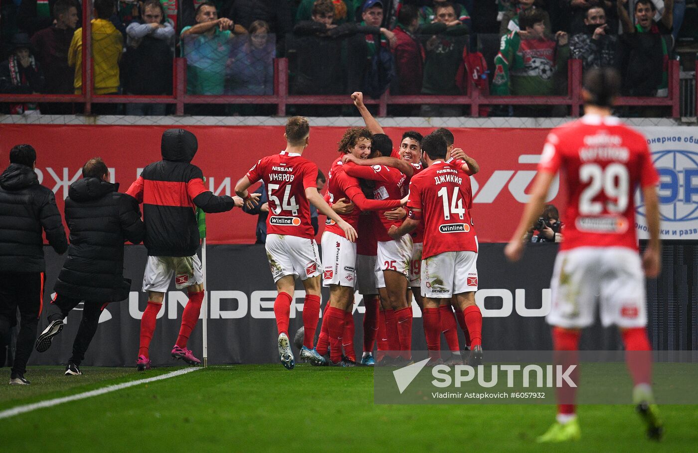Russia Soccer Premier-League Lokomotiv - Spartak